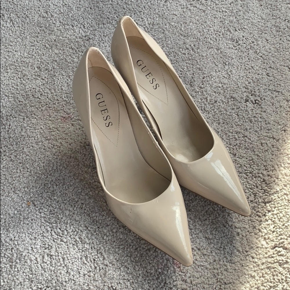 Nude Guess Heels